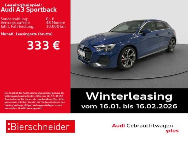 Audi A3 Sportback 35 TFSI S-Line 18 LED PANO CAM ACC