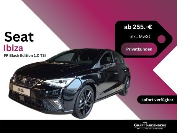 Seat Ibiza FR Black Edition 1.0 *sofort verügbar*