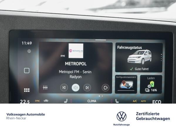 Volkswagen Caddy 5-Sitzer 1.5 eHybrid OPF EU6 DSG
