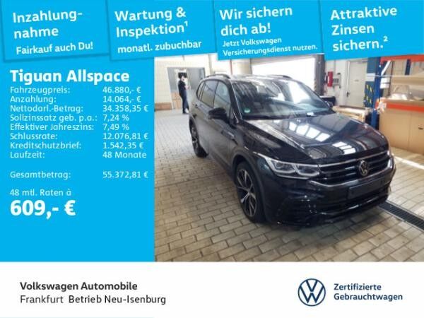 Volkswagen Tiguan Allspace 2.0 TDI DSG R-Line 4Motion 7-Sitzer Standheizung Navi IQ.Light AHK