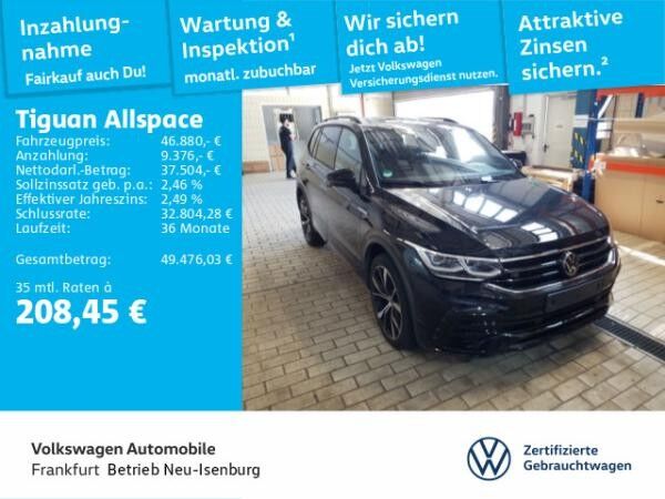 Volkswagen Tiguan Allspace 2.0 TDI DSG R-Line 4Motion 7-Sitzer Standheizung Navi IQ.Light AHK