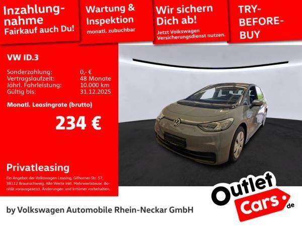 Volkswagen ID.3 Performance City Automatik LED Navi Einparkhilfe uvm