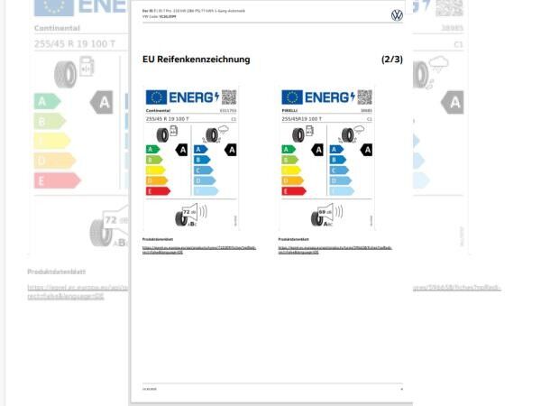 Volkswagen ID.7 Pro 210 kW (286 PS) 77 kWh 1-Gang-Automatik