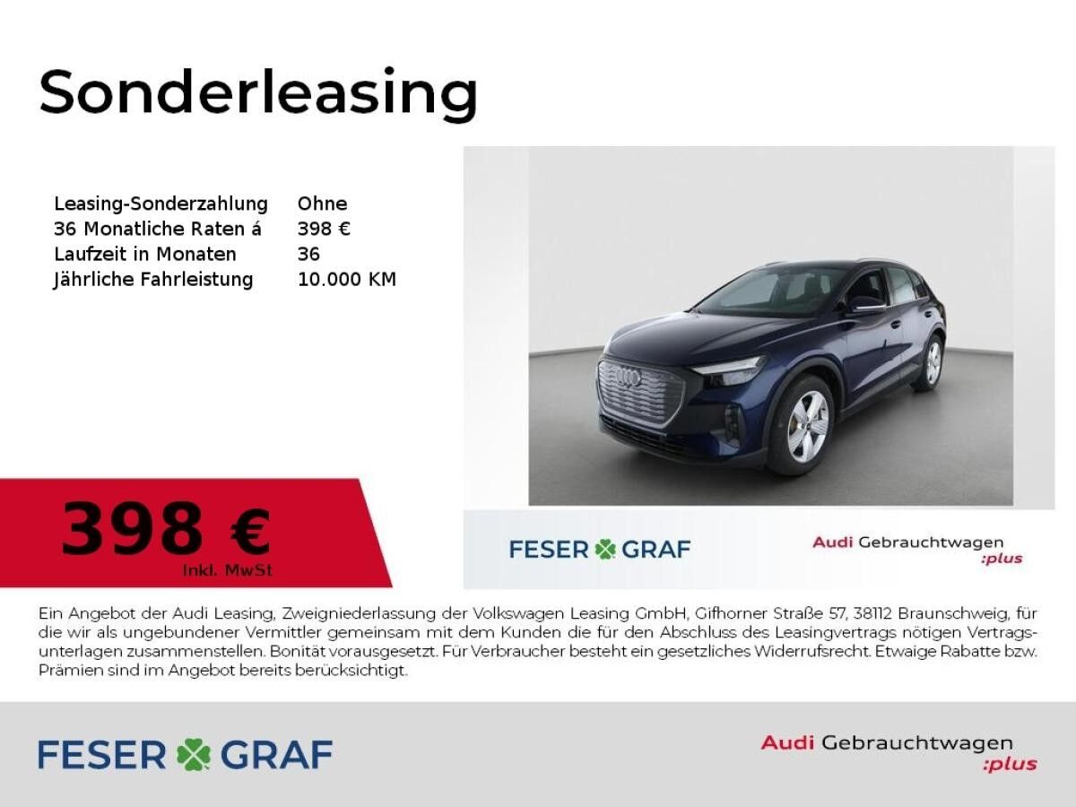 Audi Q4 e-tron Q4 45 e-tron LED/Klima+Komfort/PDC/SHZ/19 Zoll