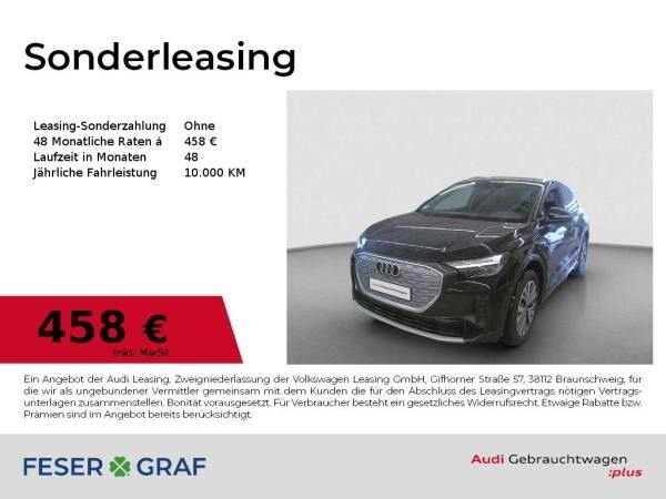 Audi Q4 e-tron Leder/ACC/AHK/R-Kamera/ Sound/19 Z