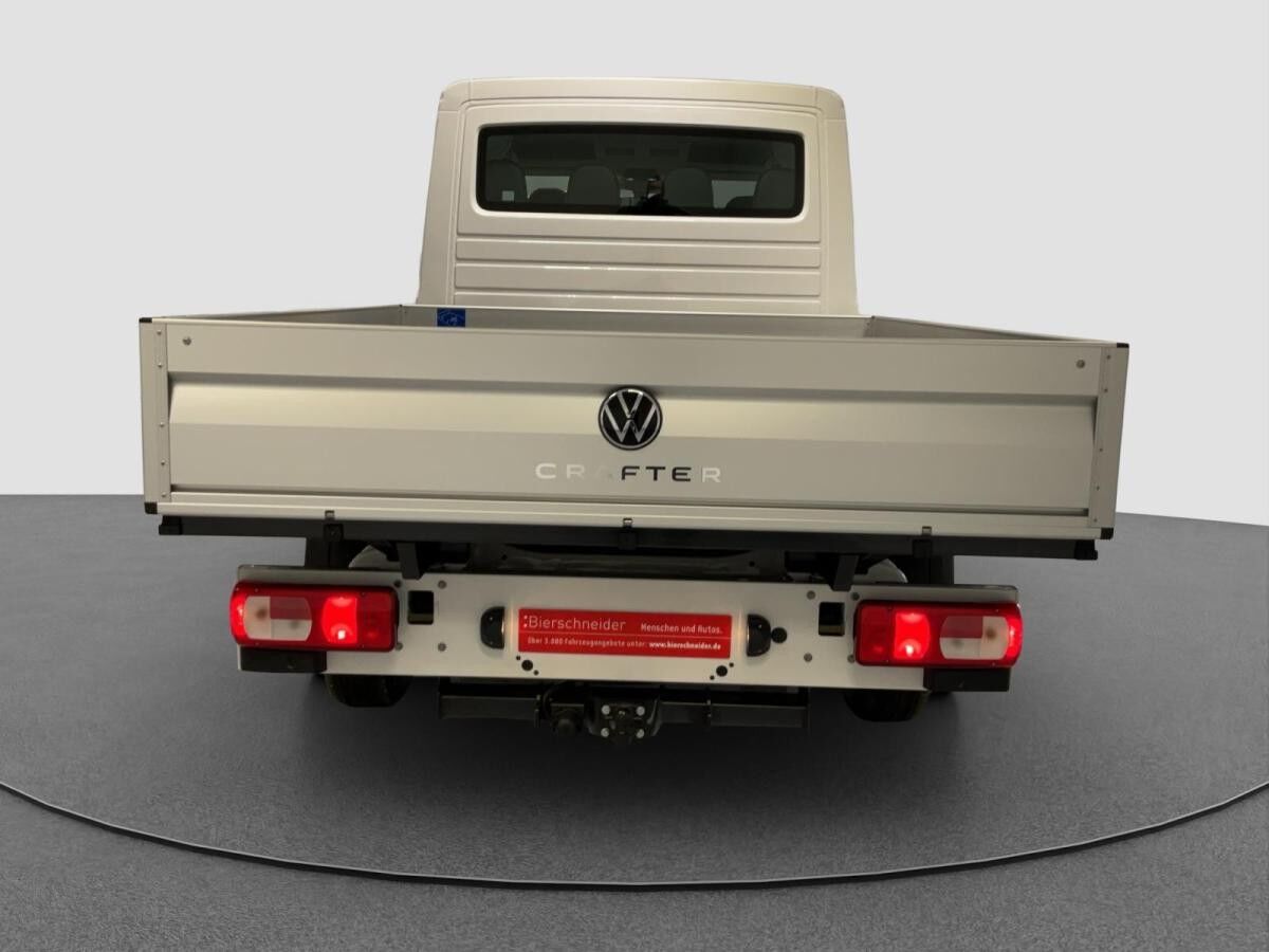 Volkswagen Crafter 35 Pritsche 2.0 TDI DoKA MR *7SI/AHK/KLIMA/APP/5J.GAR/PLANE OPT*