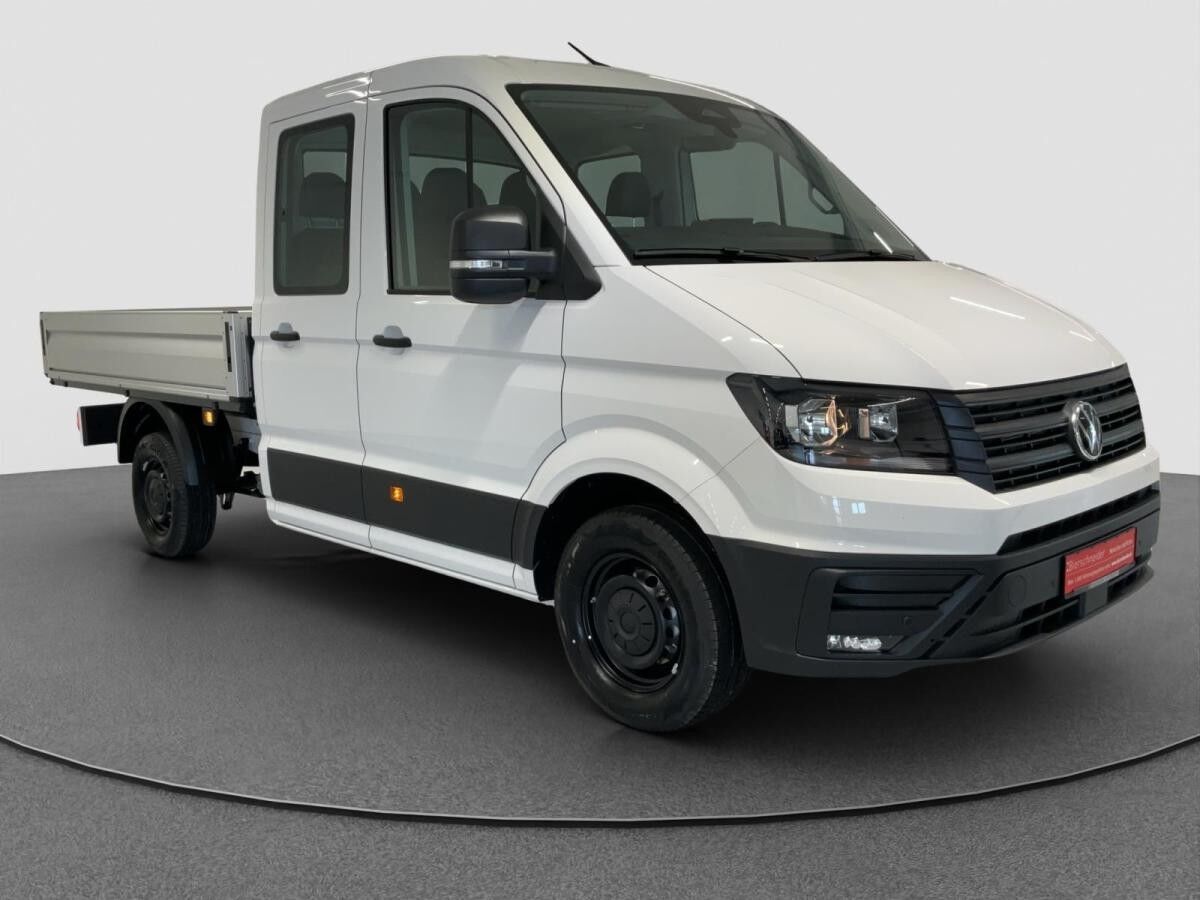 Volkswagen Crafter 35 Pritsche 2.0 TDI DoKA MR *7SI/AHK/KLIMA/APP/5J.GAR/PLANE OPT*