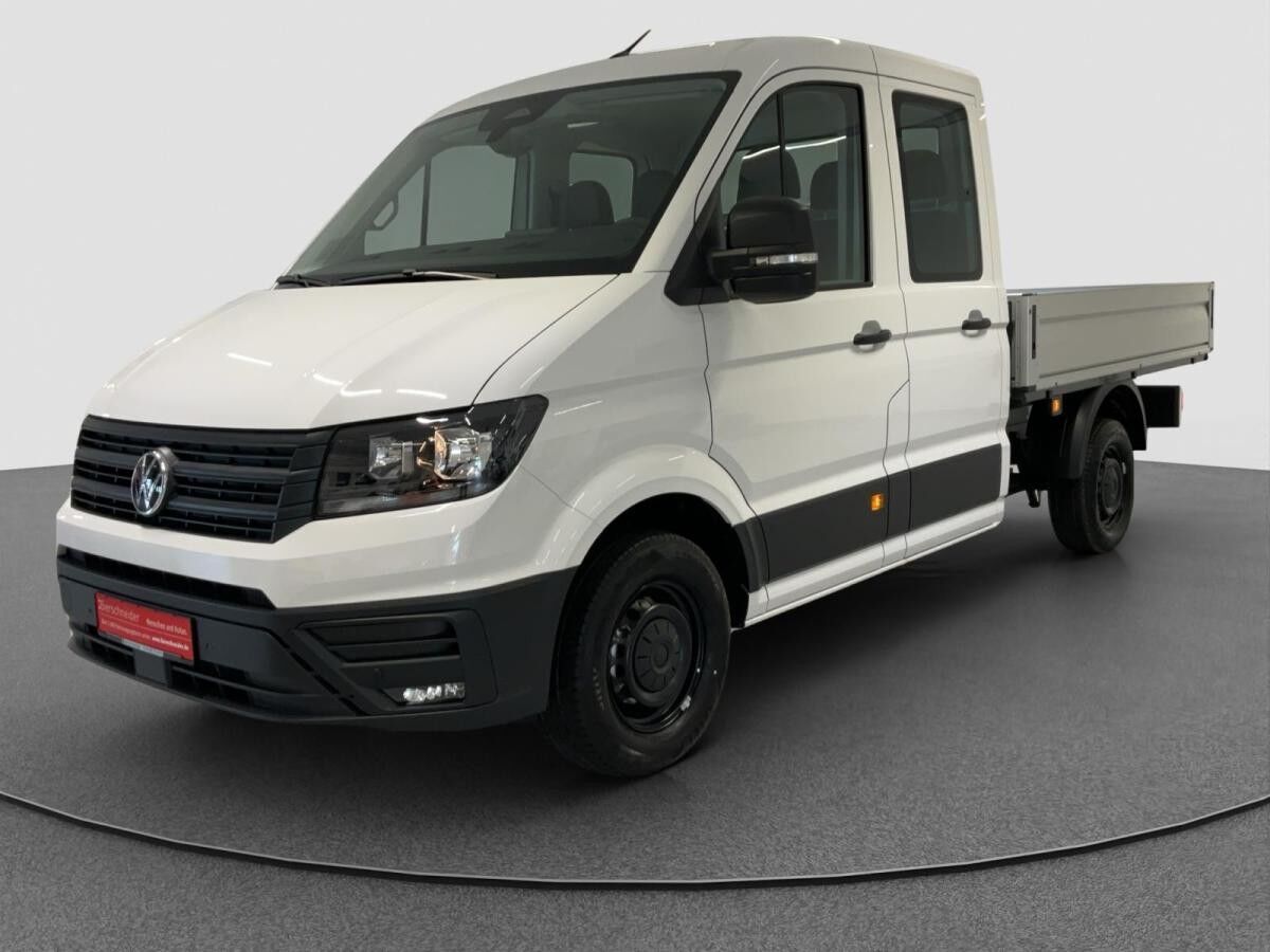 Volkswagen Crafter 35 Pritsche 2.0 TDI DoKA MR *7SI/AHK/KLIMA/APP/5J.GAR/PLANE OPT*