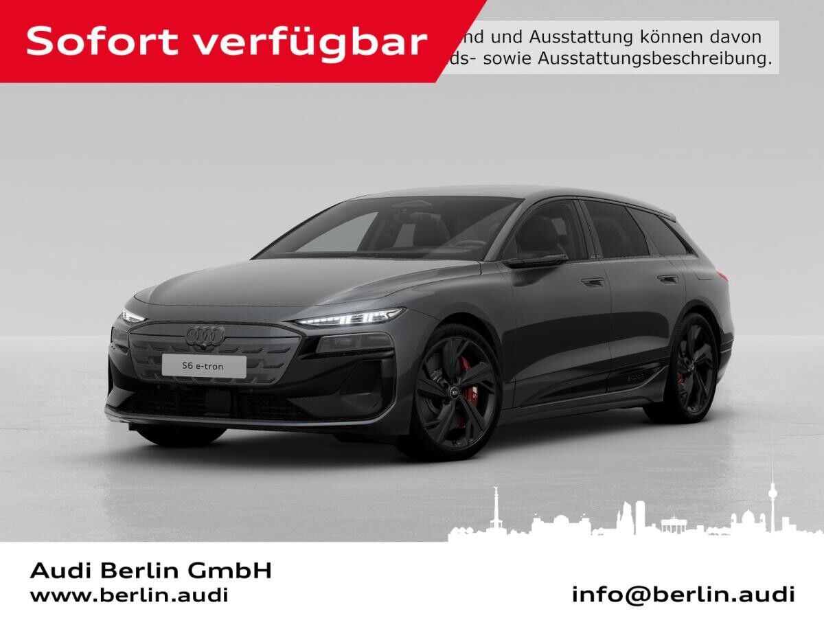 Audi S6 e-tron S6 Avant e-tron Audi S6 e-tron S6 Avant e-tron