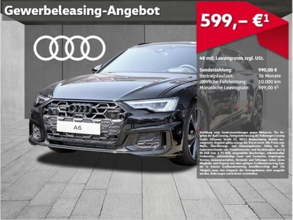 Audi A6 Avant 55 TFSI e Quattro 2x S line, AHK, B&O, Head-Up - Businessleasing
