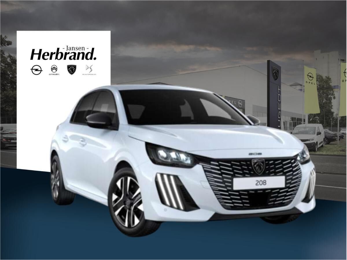Peugeot 208 PureTech 100 Allure Weiß *Vorlauffahrzeug* GEWERBE