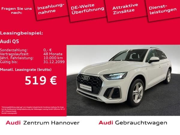 Audi Q5 S line 40 TDI quattro AHK Kamera Navi virtual