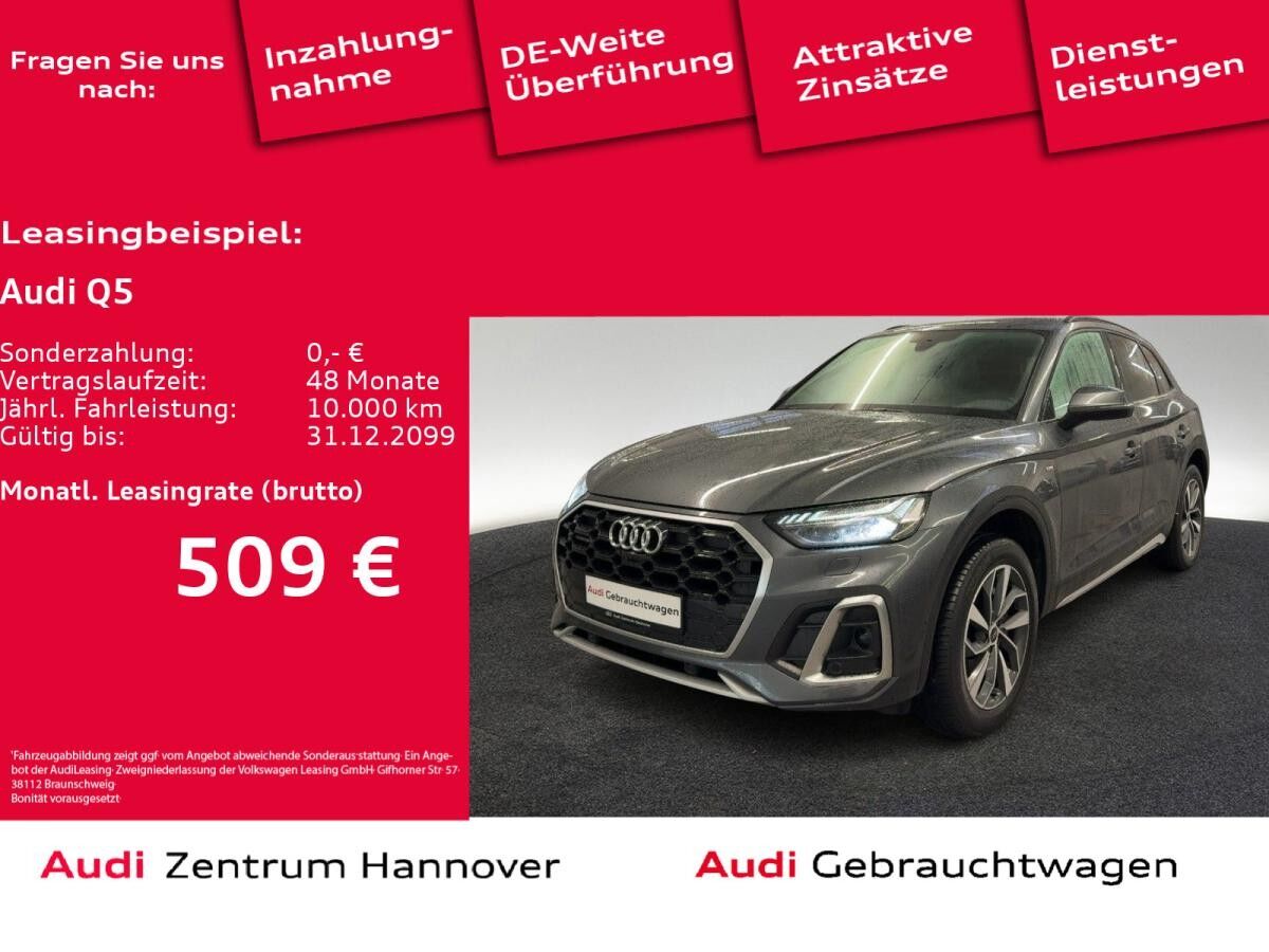 Audi Q5 40 TDI S line quattro Matrix AHK Navi Parklenkassist