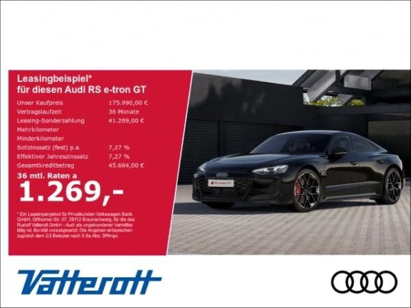 Audi RS e-tron GT performance HUD Aktivfahrw. Laser Keramik