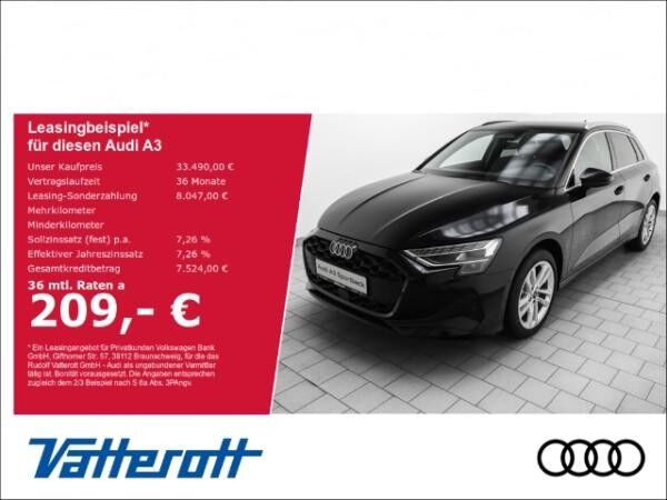 Audi A3 Sportback TFSI S tronic LED Navi CarPlay