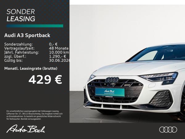 Audi A3 Sportback S line TFSI S tronic AHK SONOS Matrix