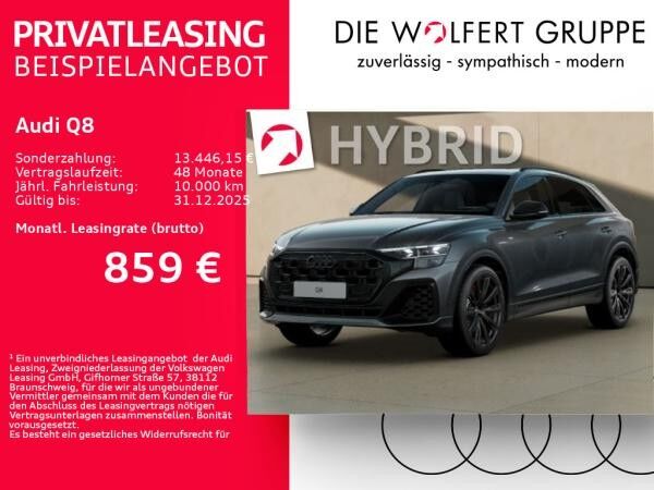Audi Q8 SUV S line business TFSI e*0,5%*MATRIX*AHK Audi Q8 SUV S line business TFSI e*0,5%*MATRIX*AHK