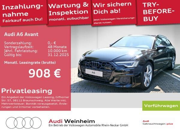 Audi A6 Avant S line 40 TDI quattro S tronic AHK Pano Matrix uvm