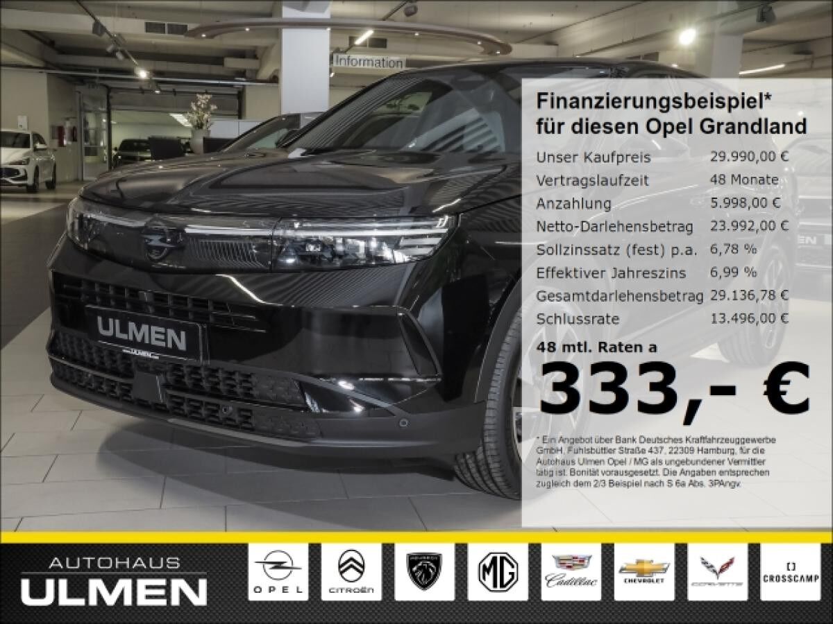 Opel Grandland DEAL_Sofort 1.2 48V Mild-Hybrid 100kW GS EU6e