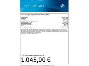BMW X7 xDrive40d M Sport Pro|UPE 138.230€|Sofort verfügbar