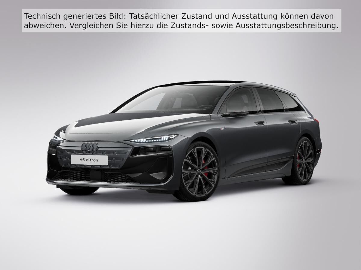 Audi A6 e-tron A6 Avant e-tron edition one qu. AHK 360 HUD PANO Audi A6 e-tron A6 Avant e-tron edition one qu. AHK 360 HUD PANO