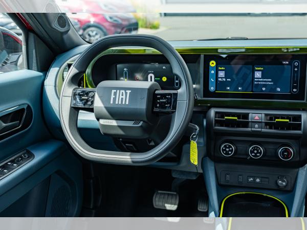 Fiat Grande Panda Elektro RED - TEMPOMAT LED PDC APPLE ANDROID
