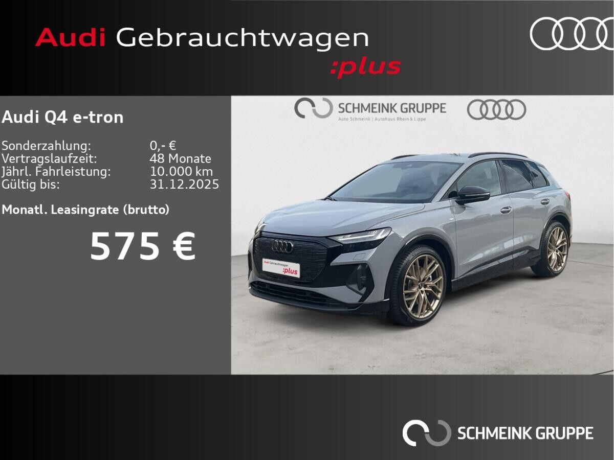 Audi Q4 e-tron 45 S line Edition AHK MATRIX 360° ACC