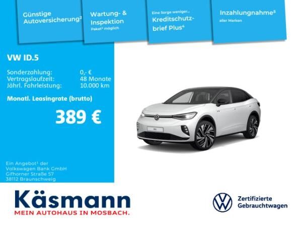 Volkswagen ID.5 GTX 4Motion AHK PANO KAM DCC WÄPU