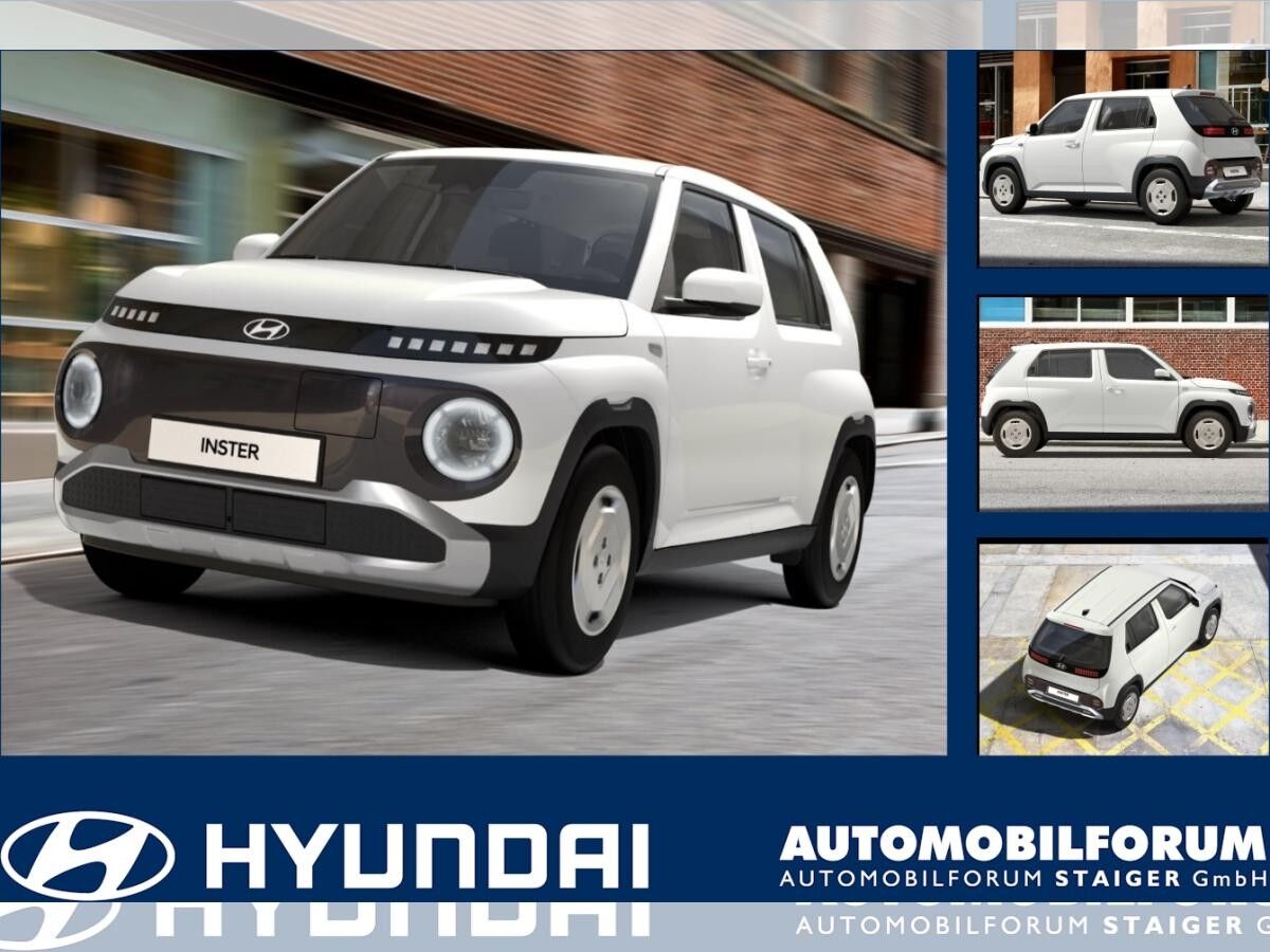 Hyundai INSTER Select bis zu 370km Reichweite mit Effizienz-Paket