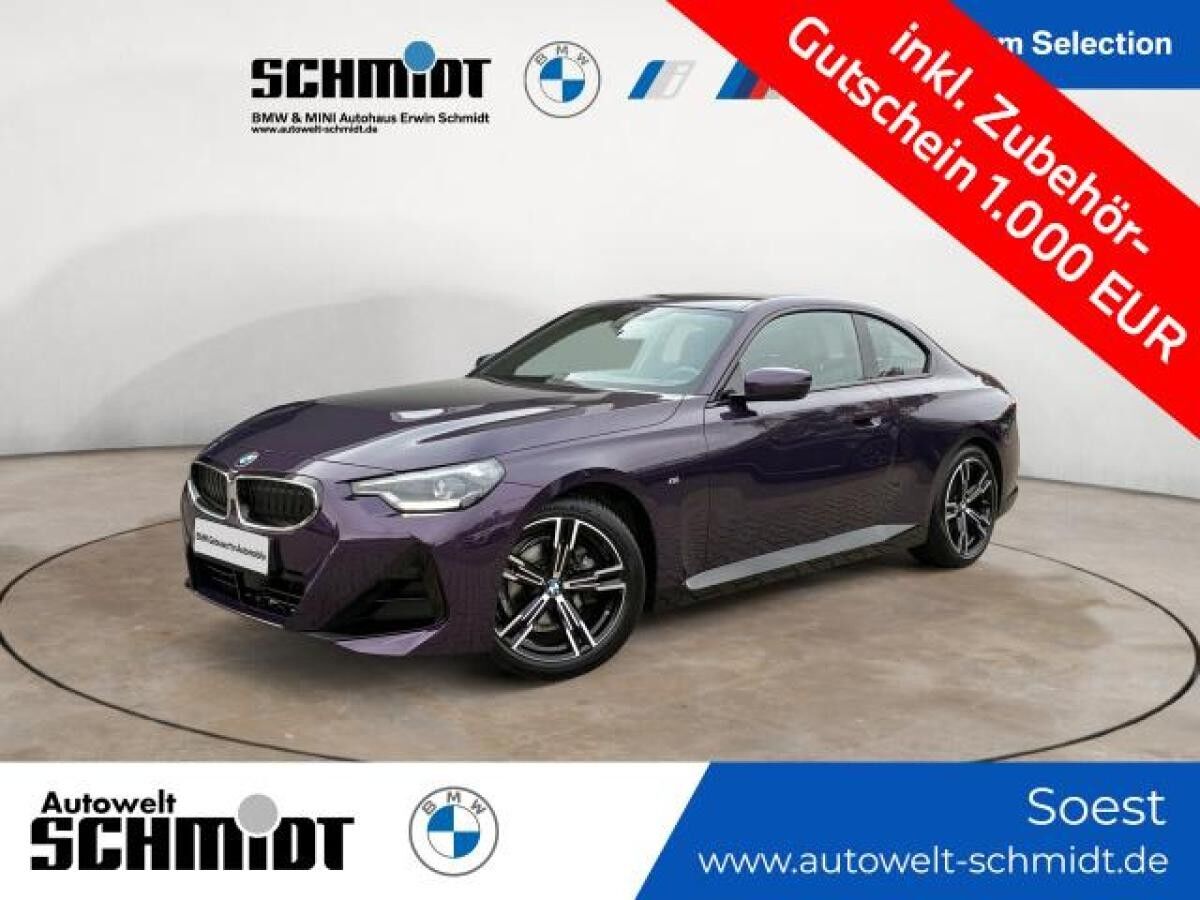 BMW 218 i Steptronic Coupe M Sportpaket BMW 218 i Steptronic Coupe M Sportpaket