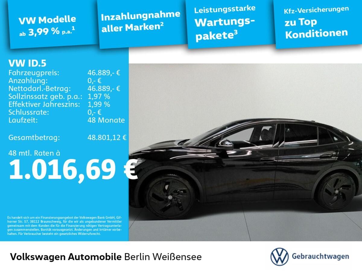 Volkswagen ID.5 GTX 4Motion*ASG*IQ.LIGHT*APP*IQ.DRIVE*NAV*