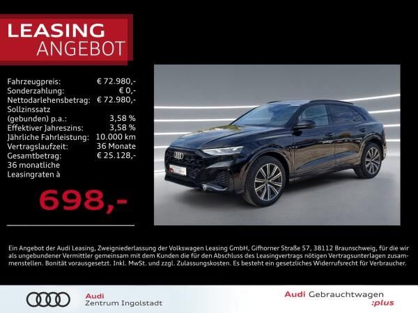 Audi Q8 45 TDI qu MATRIX Luft AHK HuD Optik-schw. 21