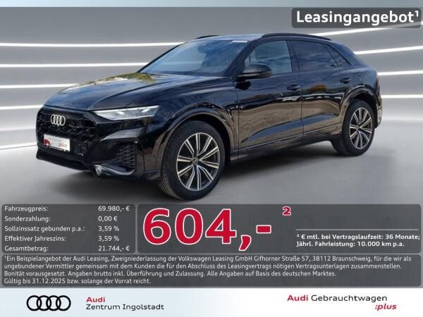 Audi Q8 45 TDI qu MATRIX Luft AHK HuD Optik-schw. 21
