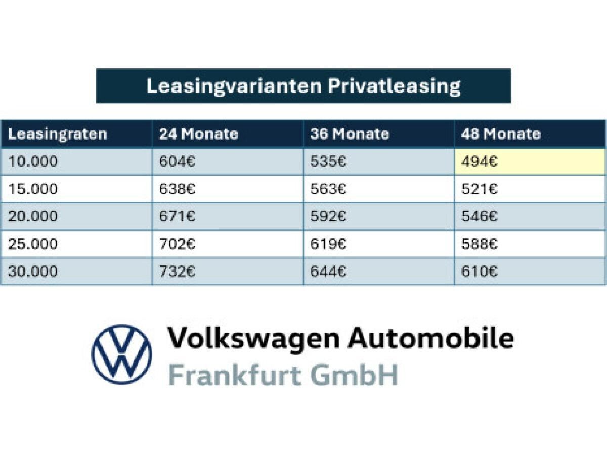 Volkswagen Tiguan Life 1,5 l eTSI OPF (150 P S) 7-Gang-Doppelkupplungsgetriebe DSG