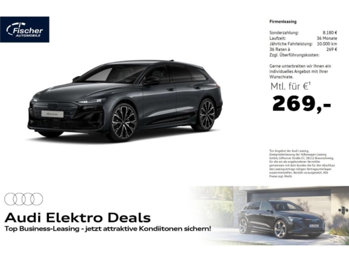 Audi A6 e-tron Avant performance S line 0,25 % Versteuerung