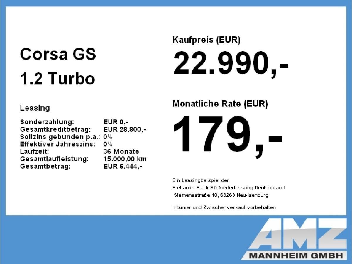 Opel Corsa GS 1.2 Turbo