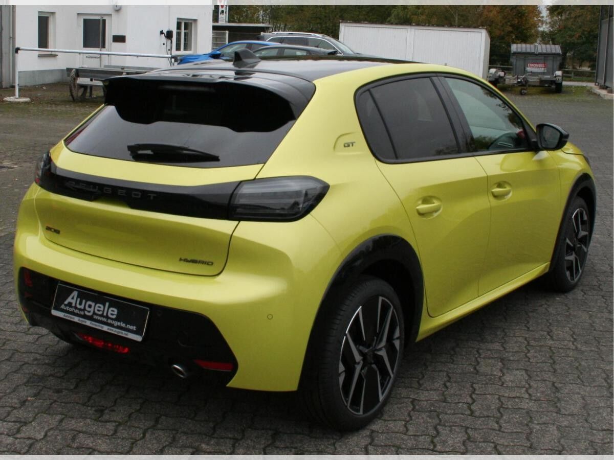 Peugeot 208 GT, Hybrid 110 PS, LED, Alcantara, Kamera-Hinten