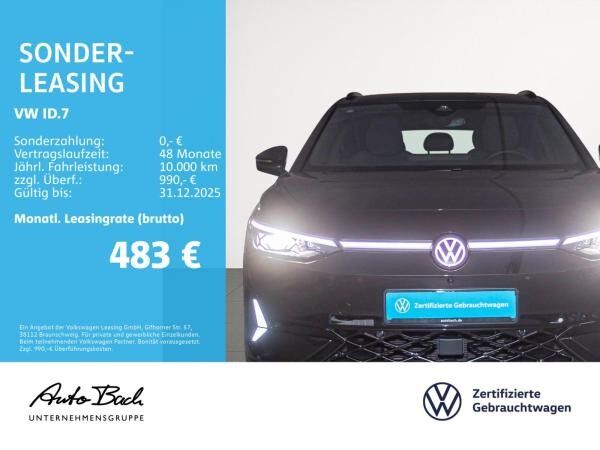 Volkswagen ID.7 Tourer GTX, Panoramadach, AHK, Navi, LED-Matrix, Augmented-Reality-Head-up-Display