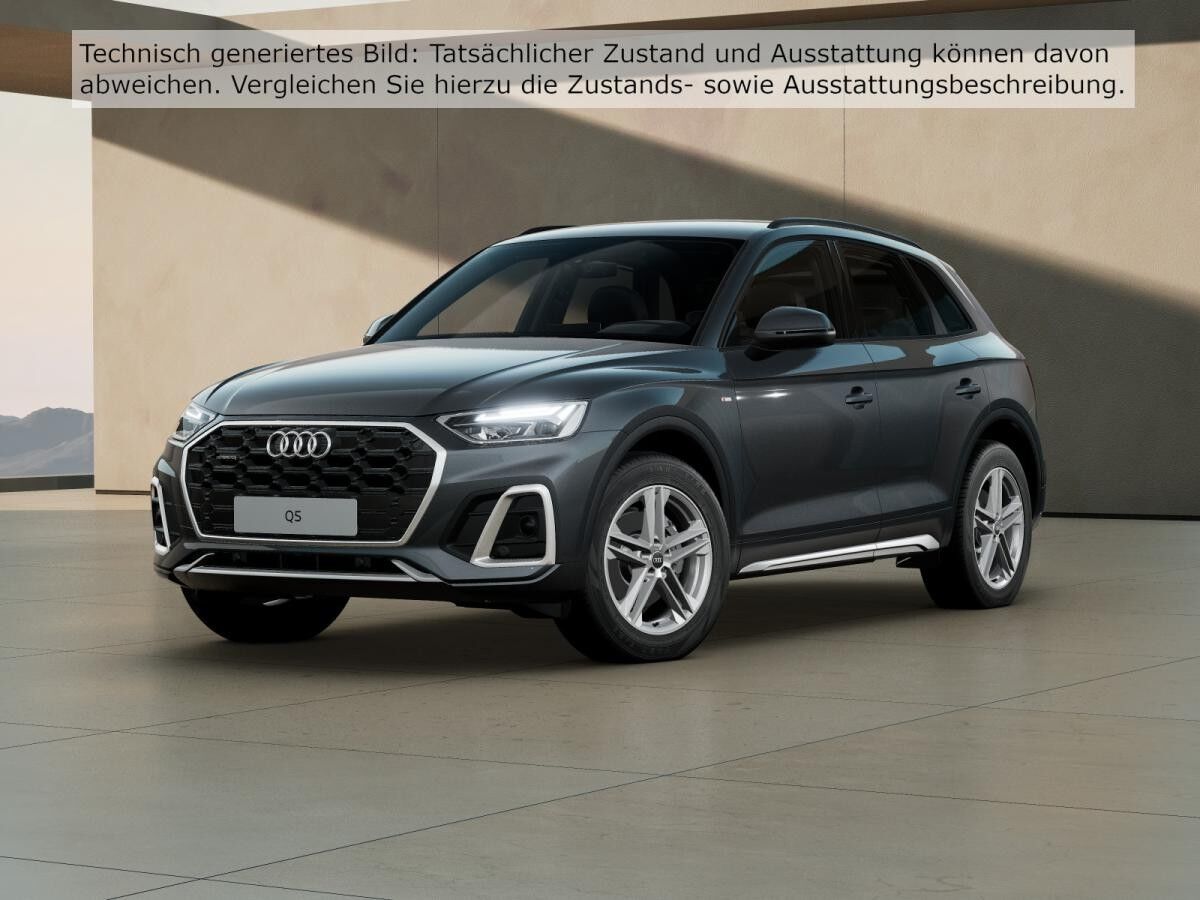 Audi Q5 S line 40 TDI quattro AHK LED Kamera virtual Navi