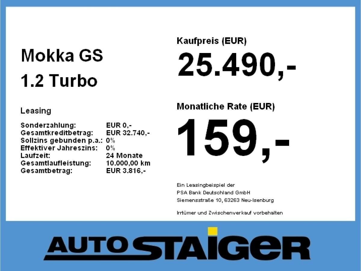 Opel Mokka GS 1.2 Turbo