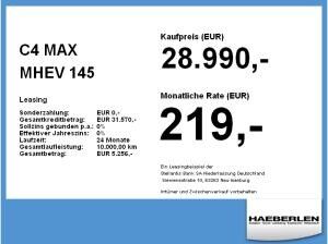 Citroën C4 MAX MHEV **BEHINDERTENRABATT**