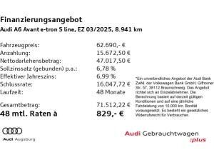 Audi A6 e-tron A6 Avant e-tron *S line*MATRIX*AHK*ACC*8-fach* Audi A6 e-tron A6 Avant e-tron *S line*MATRIX*AHK*ACC*8-fach*