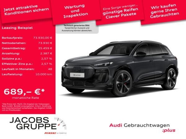 Audi Q6 e-tron performance edition one grey S line