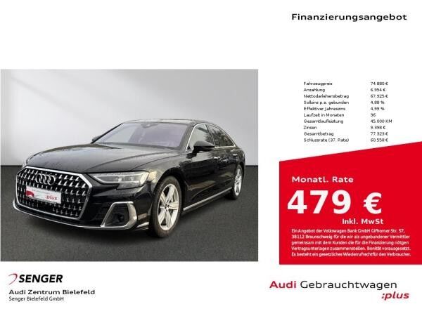Audi A8 60 TFSI e quattro Matrix Pano B&O Leder