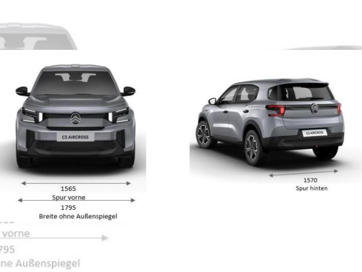 Citroën C3 Aircross MHEV 145 PS MAX Allwetterreifen + Winterpaket