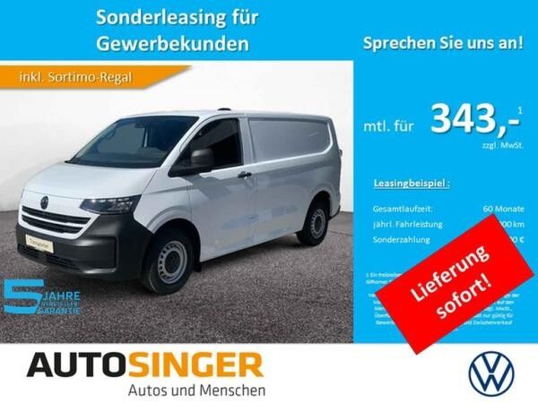 Volkswagen Transporter T7 Kasten TDI KR AHK*HOLZB*CAM*SHZ*GRA
