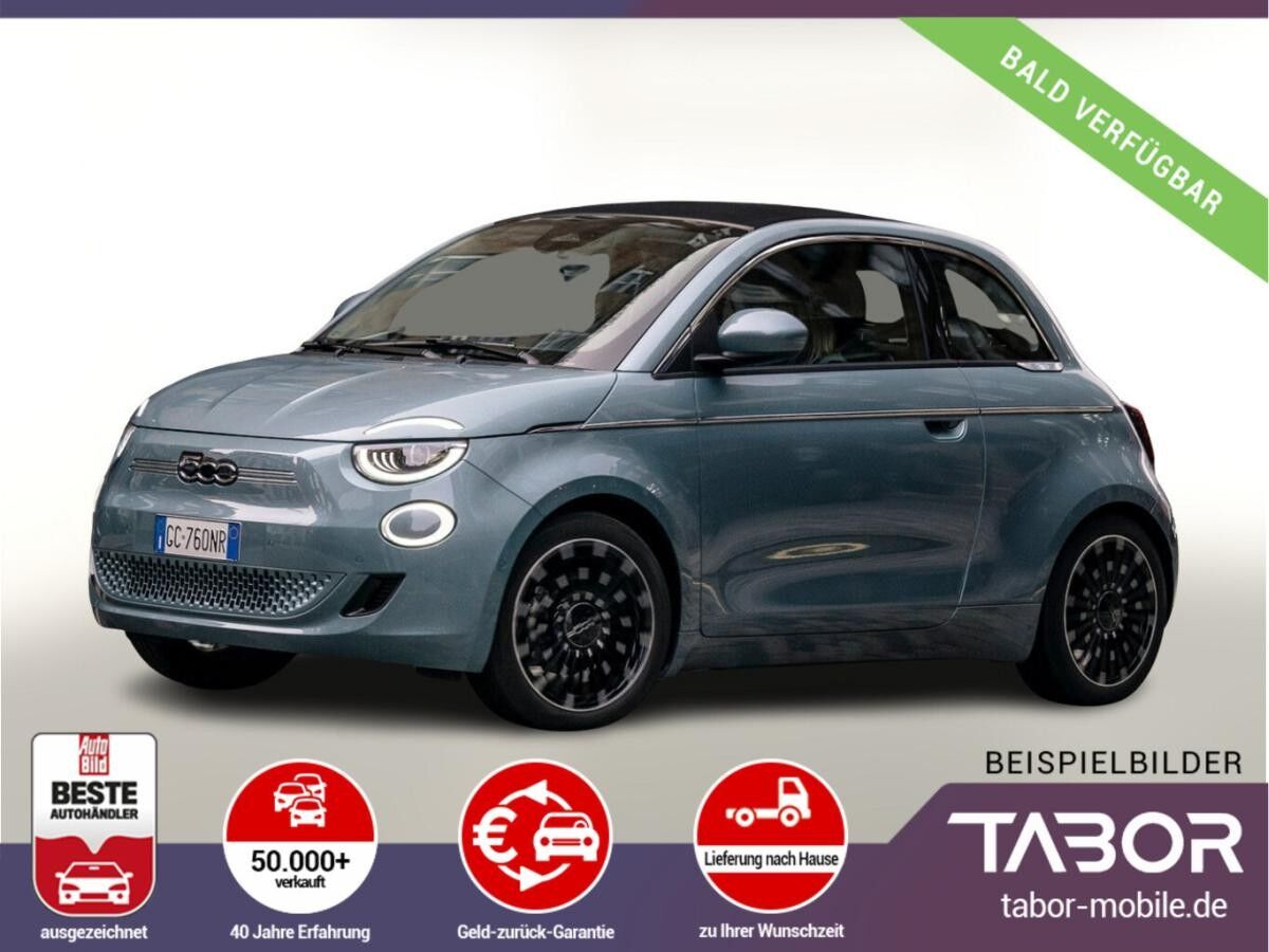 Fiat 500e Cabrio h 118 Temp AppC SchukoM2 LM16Z