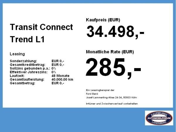 Ford Transit Connect Trend L2 1.5 PHEV | KLIMA | PDC | NAVI