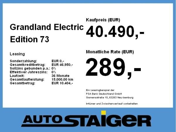 Opel Grandland Electric Edition h Batterie