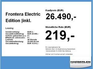 Opel Frontera Electric Edition |inkl. Tech-Paket|